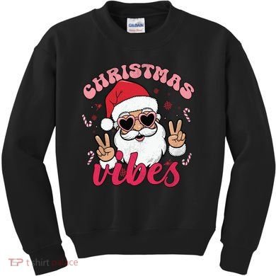 Christmas Vibes Kids Sweatshirt