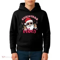 Christmas Vibes Kids Hoodie thumb 4