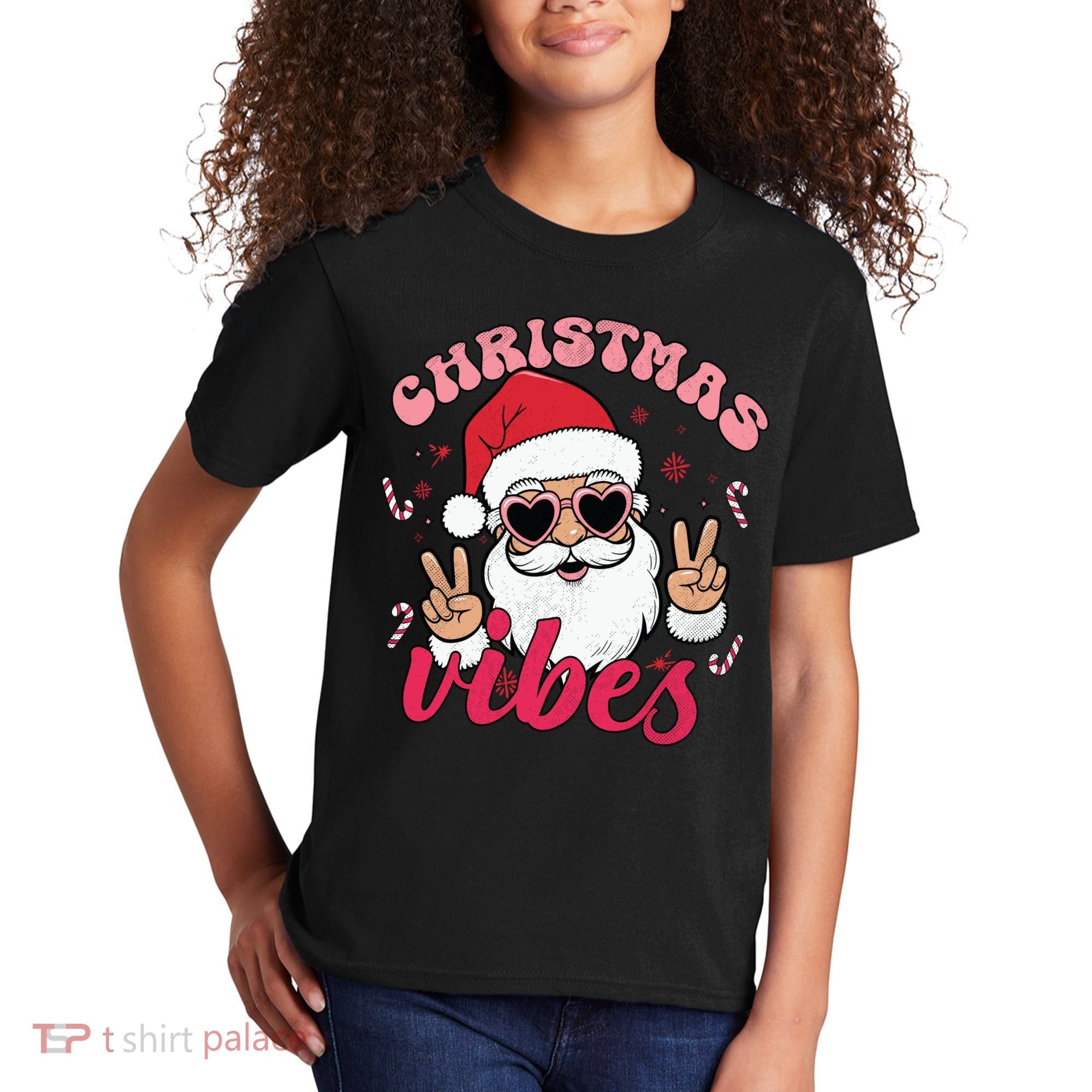 Christmas Vibes Kids T-Shirt