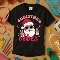 Christmas Vibes Kids T-Shirt thumb 3
