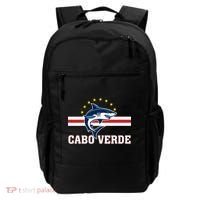 Cabo Verde Day Shark Country Flag Proud Fan Backpack thumb 0