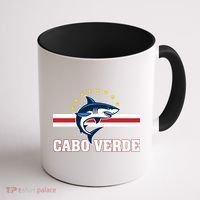 Cabo Verde Day Shark Country Flag Proud Fan Coffee Mug thumb 1