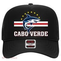 Cabo Verde Day Shark Country Flag Proud Fan Hat thumb 0