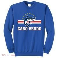 Cabo Verde Day Shark Country Flag Proud Fan Sweatshirt thumb 0