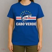 Cabo Verde Day Shark Country Flag Proud Fan T-Shirt thumb 4