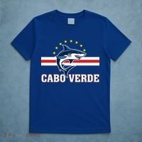 Cabo Verde Day Shark Country Flag Proud Fan T-Shirt thumb 5