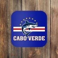 Cabo Verde Day Shark Country Flag Proud Fan Coaster thumb 0
