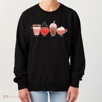 Cute Valentine Day Coffee Lover Women's Sweatshirt thumb 0