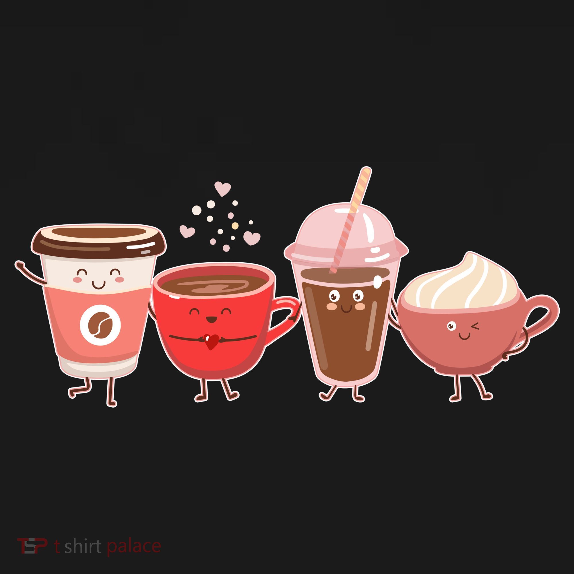 Cute Valentine Day Coffee Lover Bucket Hat