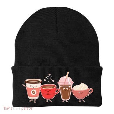 Cute Valentine Day Coffee Lover Beanie
