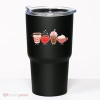 Cute Valentine Day Coffee Lover Tumbler thumb 0