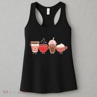 Cute Valentine Day Coffee Lover Women's Tank Top thumb 3