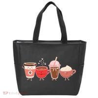 Cute Valentine Day Coffee Lover Tote Bag thumb 0