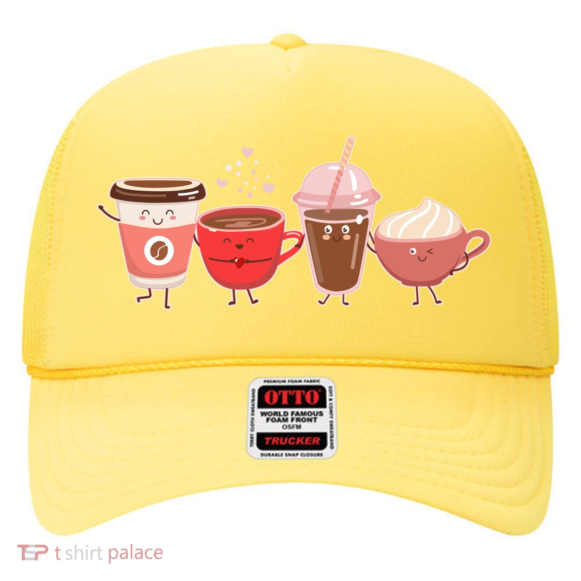 Cute Valentine Day Coffee Lover Hat