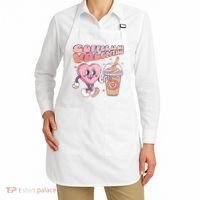 Cute Valentines Day Coffee Is My Valentine Apron thumb 2