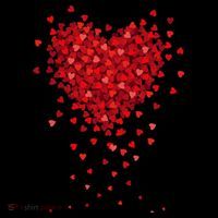 Cute Valentines Day Messy Heart Shapes Coffee Mug thumb 5