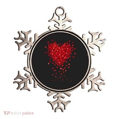 Cute Valentines Day Messy Heart Shapes Ornament