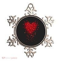 Cute Valentines Day Messy Heart Shapes Ornament thumb 0