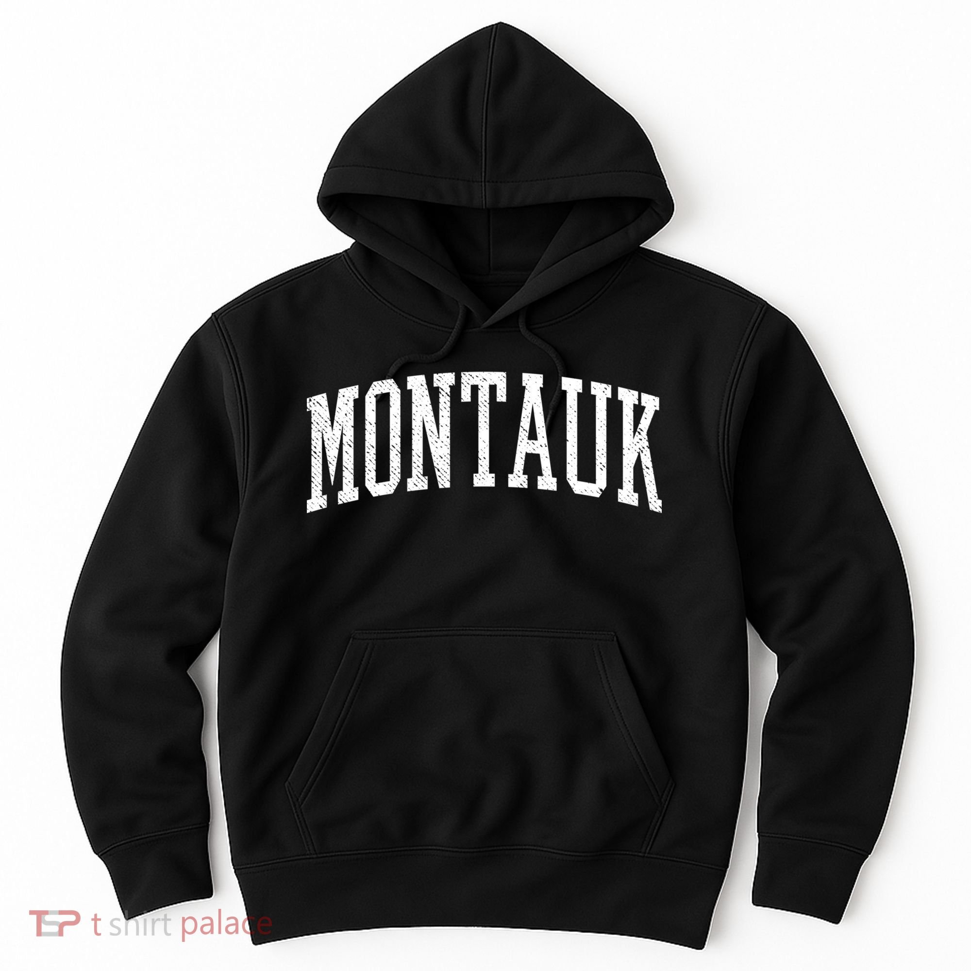 Classic Varsity Distressed Montauk Hoodie