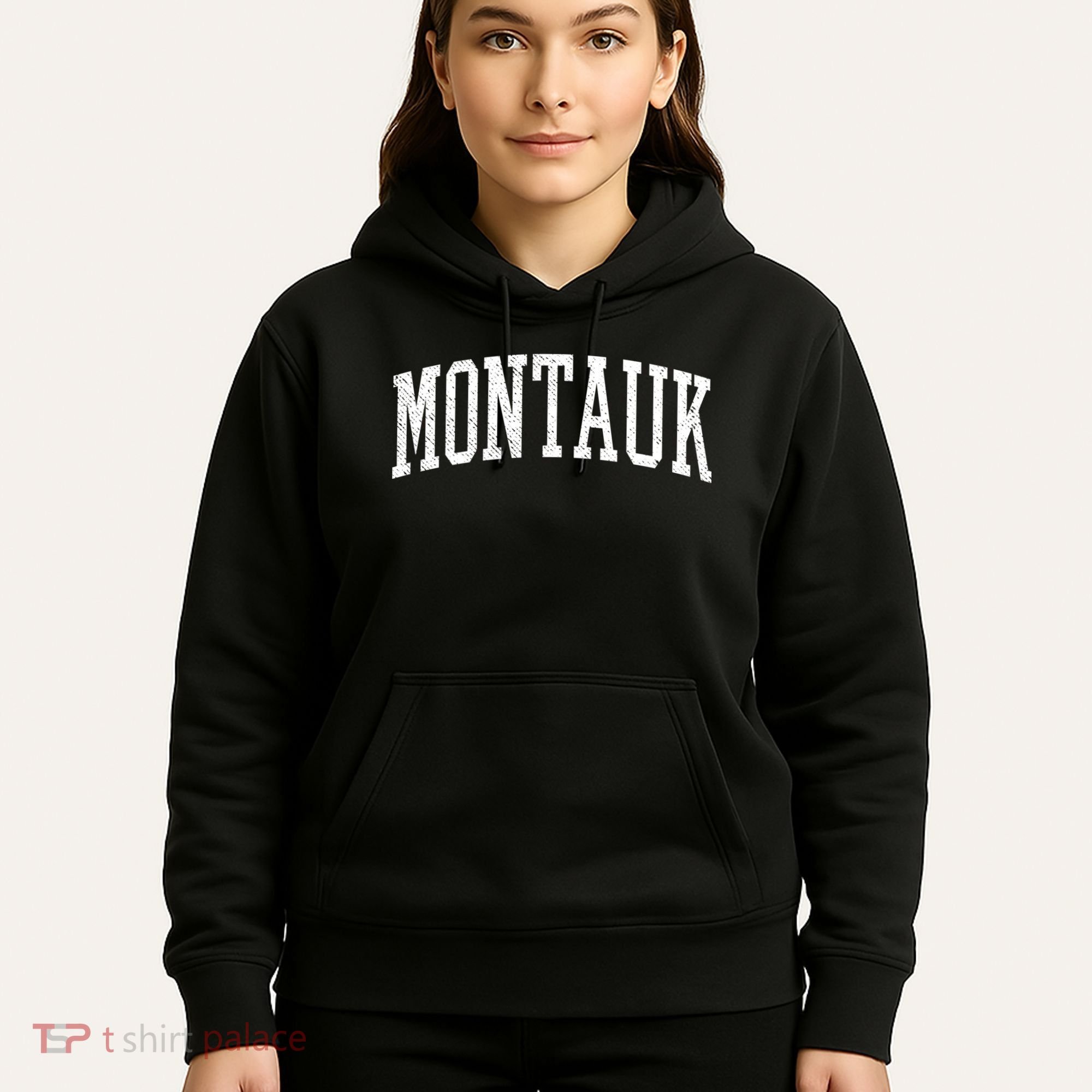Classic Varsity Distressed Montauk Hoodie