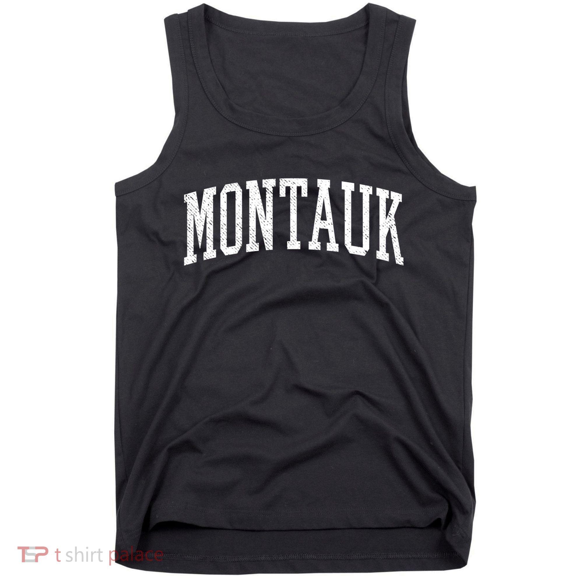 Classic Varsity Distressed Montauk Tank Top