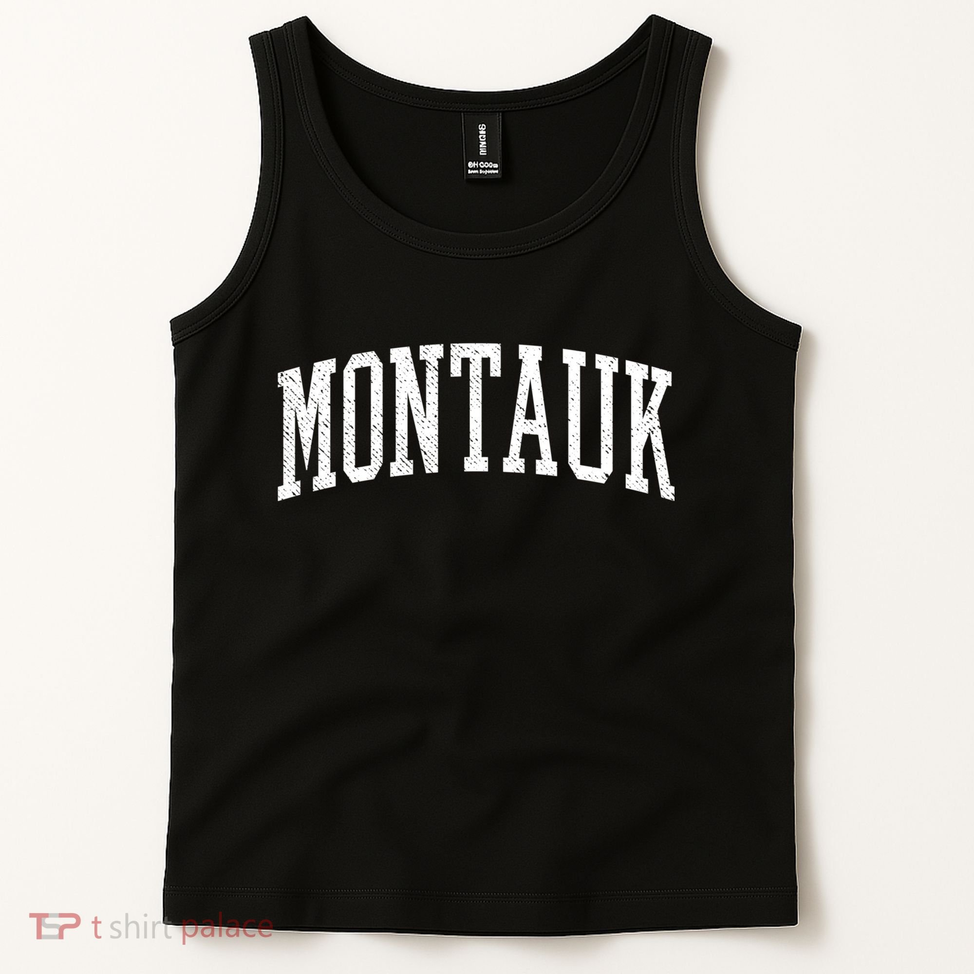 Classic Varsity Distressed Montauk Tank Top
