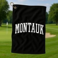 Classic Varsity Distressed Montauk Golf Towel thumb 1