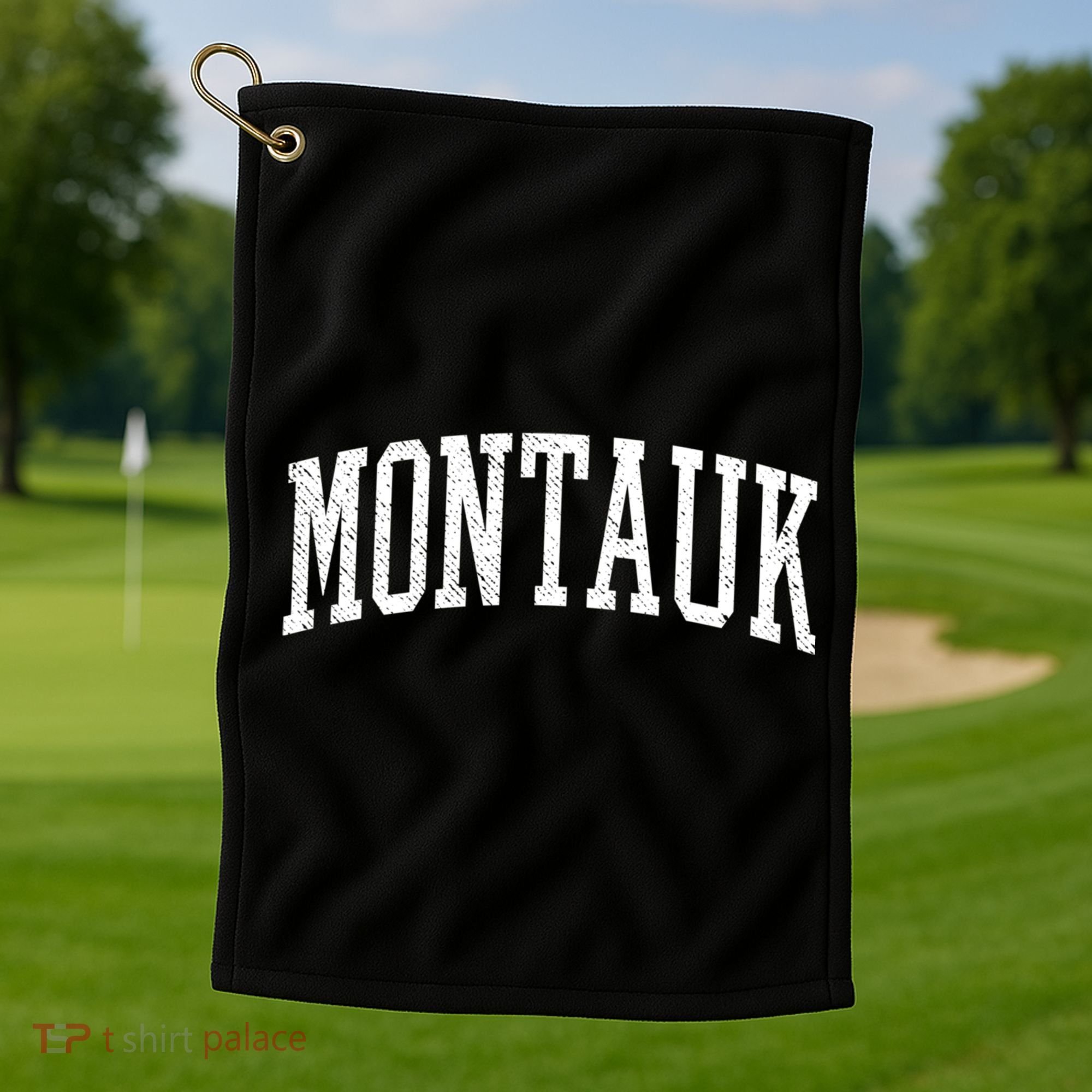 Classic Varsity Distressed Montauk Golf Towel