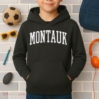 Classic Varsity Distressed Montauk Kids Hoodie thumb 2