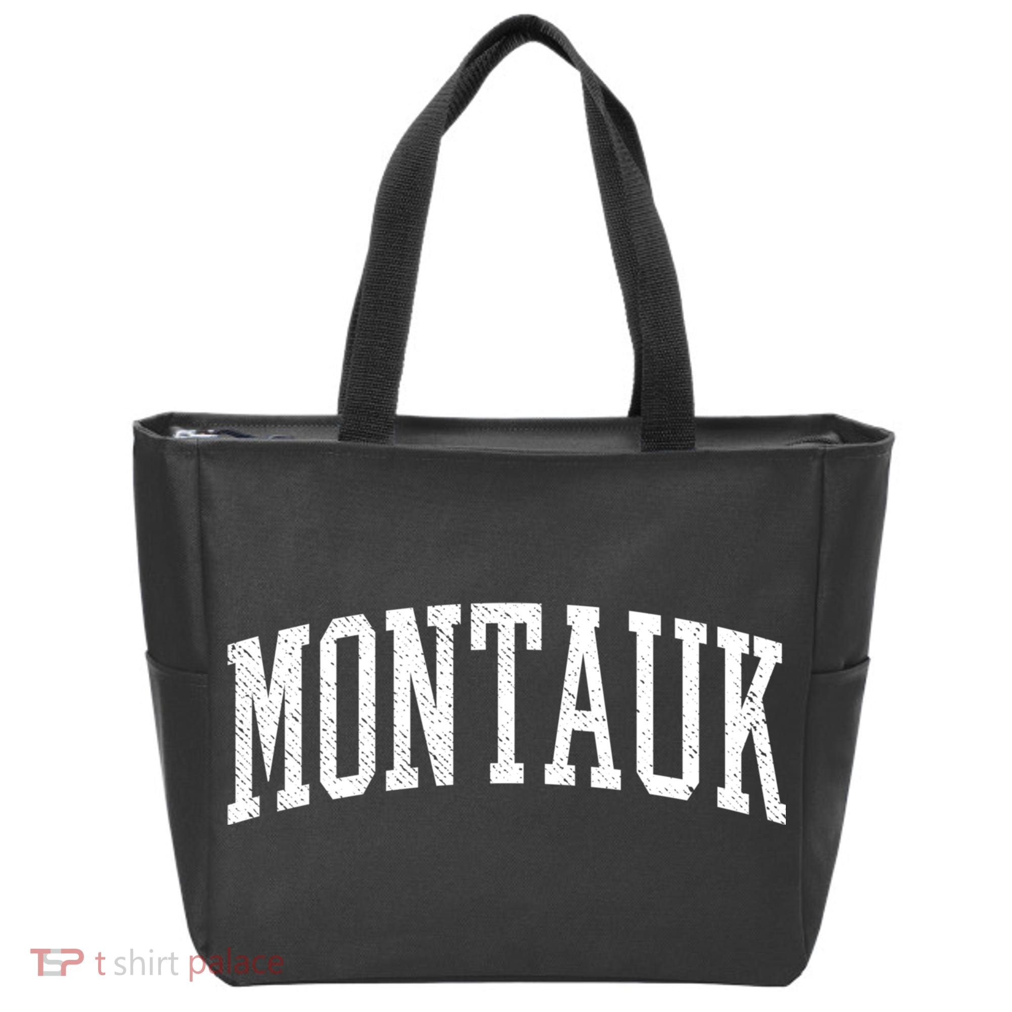 Classic Varsity Distressed Montauk Tote Bag