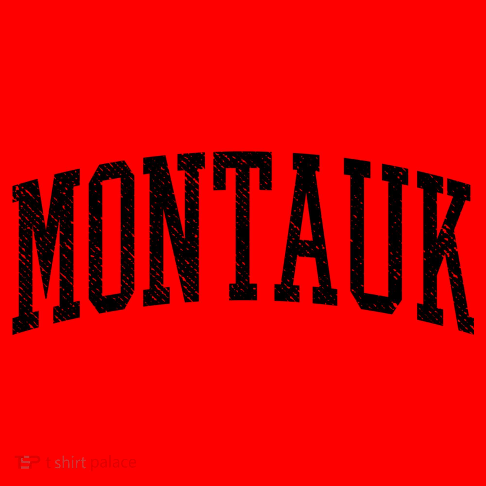 Classic Varsity Distressed Montauk Santa Hat