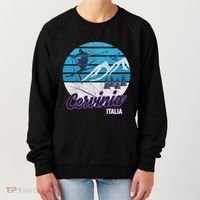 Cervinia Valle DAosta Italy Ski Resort Snowboarding Women's Sweatshirt thumb 0