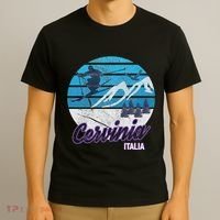 Cervinia Valle DAosta Italy Ski Resort Snowboarding T-Shirt thumb 3