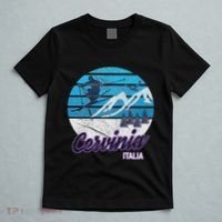 Cervinia Valle DAosta Italy Ski Resort Snowboarding T-Shirt thumb 5