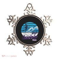 Cervinia Valle DAosta Italy Ski Resort Snowboarding Ornament thumb 0