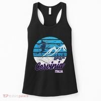 Cervinia Valle DAosta Italy Ski Resort Snowboarding Women's Tank Top thumb 0