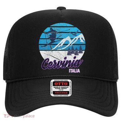 Cervinia Valle DAosta Italy Ski Resort Snowboarding Hat