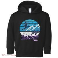 Cervinia Valle DAosta Italy Ski Resort Snowboarding Toddler Hoodie thumb 0