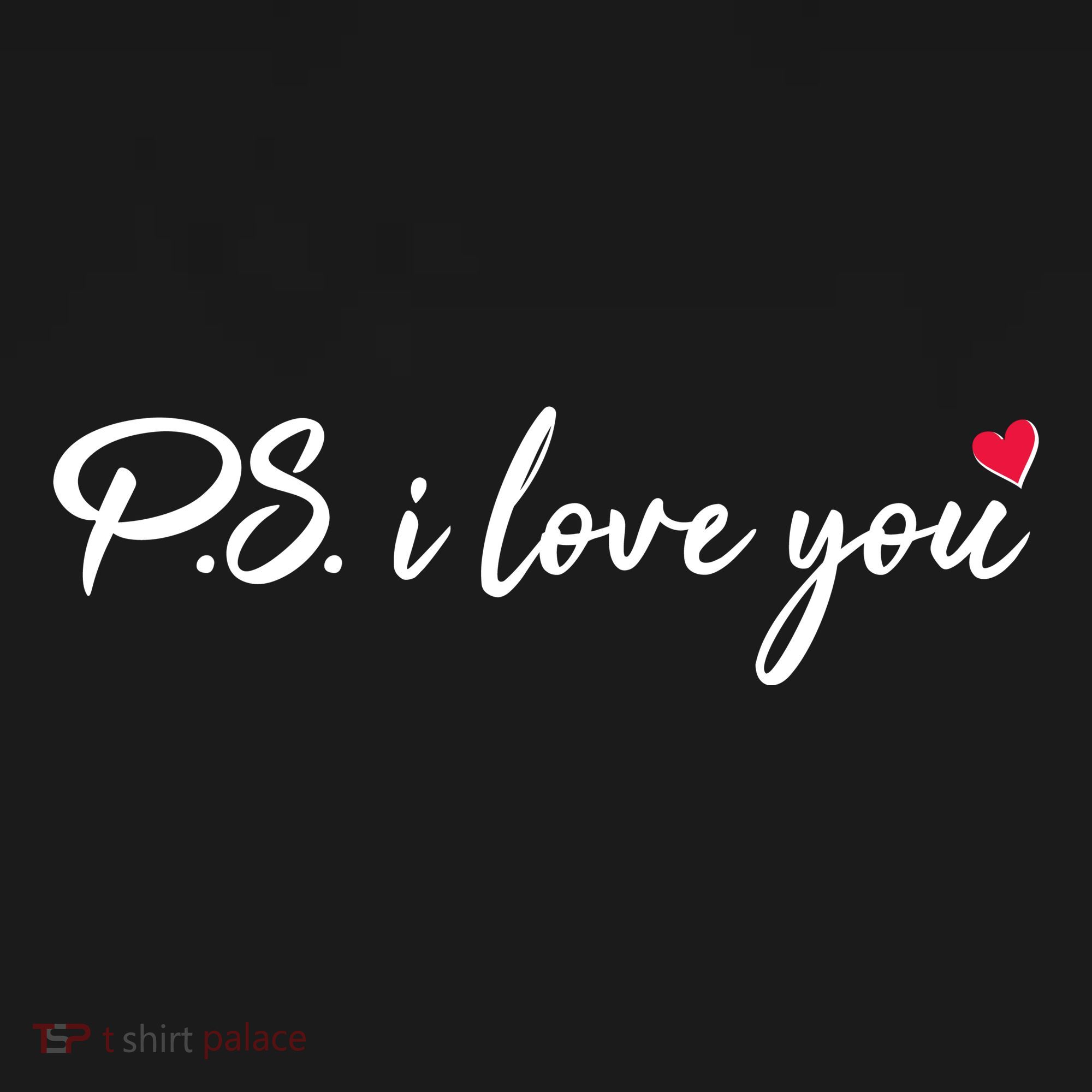 Cute Valentines Day P.S. I Love You Women's Hoodie