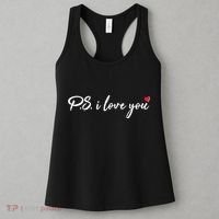 Cute Valentines Day P.S. I Love You Women's Tank Top thumb 3