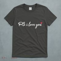 Cute Valentines Day P.S. I Love You T-Shirt thumb 5