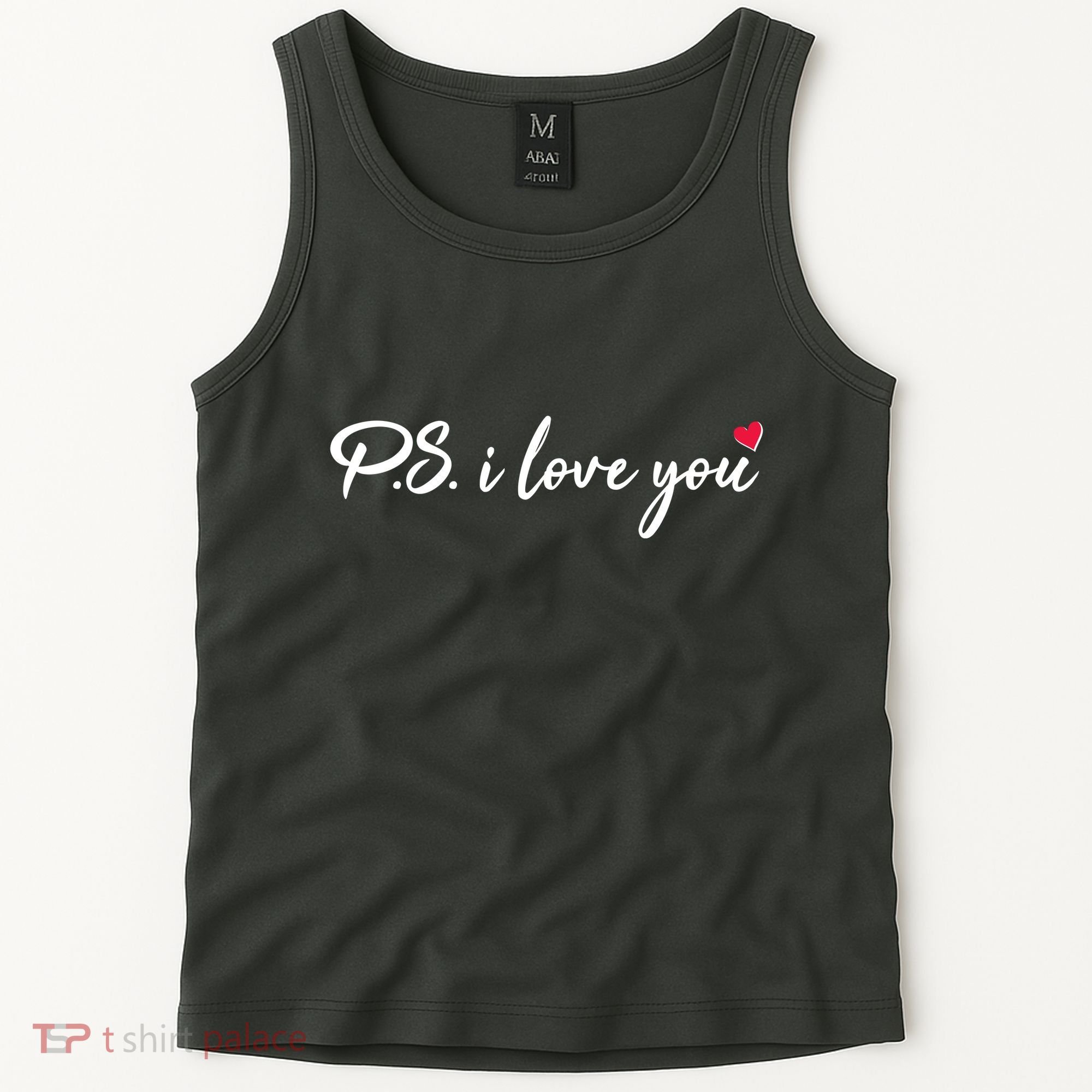 Cute Valentines Day P.S. I Love You Tank Top