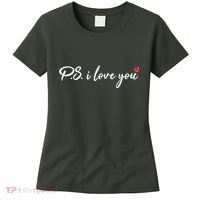 Cute Valentines Day P.S. I Love You Women's T-Shirt thumb 0