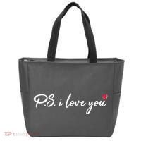 Cute Valentines Day P.S. I Love You Tote Bag thumb 0