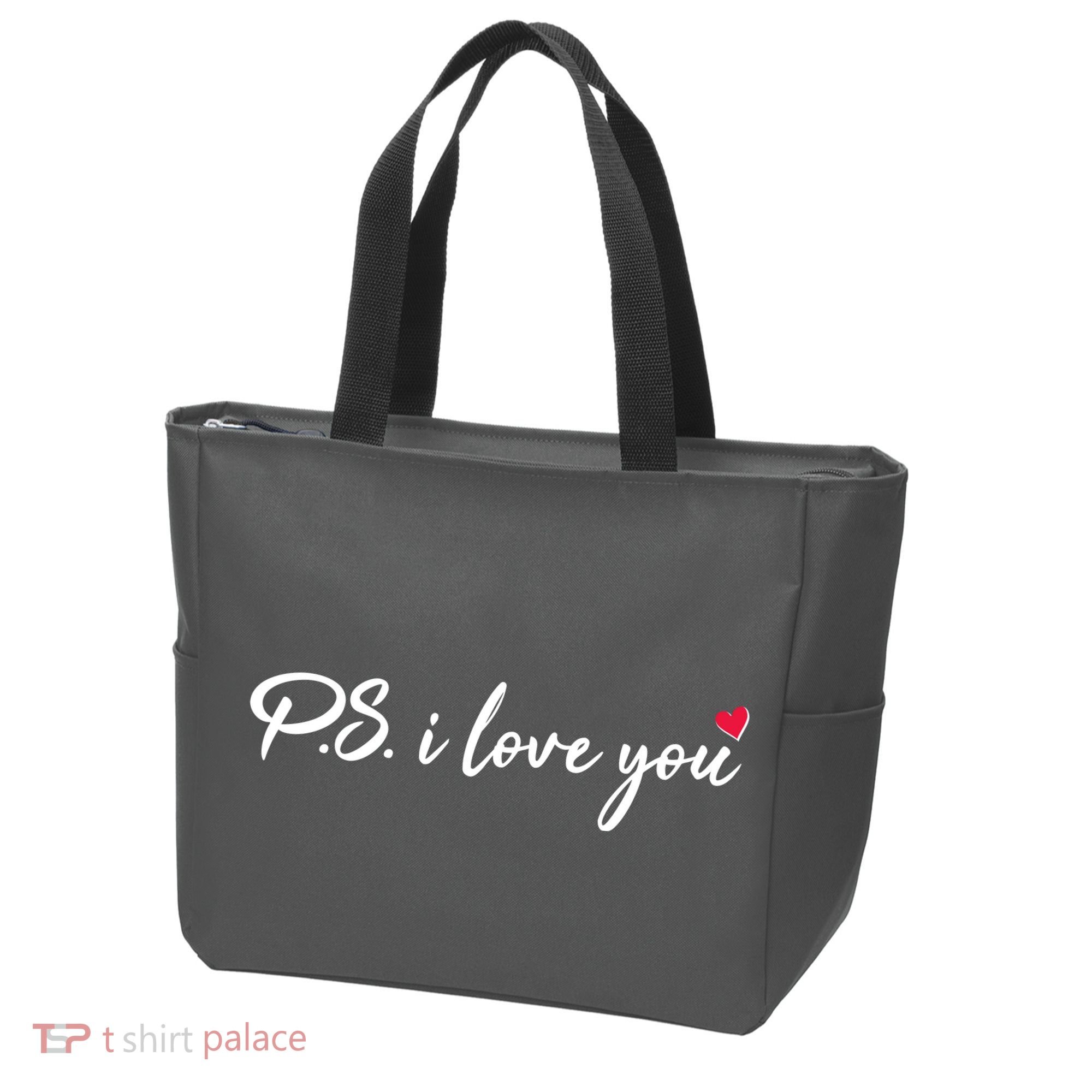 Cute Valentines Day P.S. I Love You Tote Bag