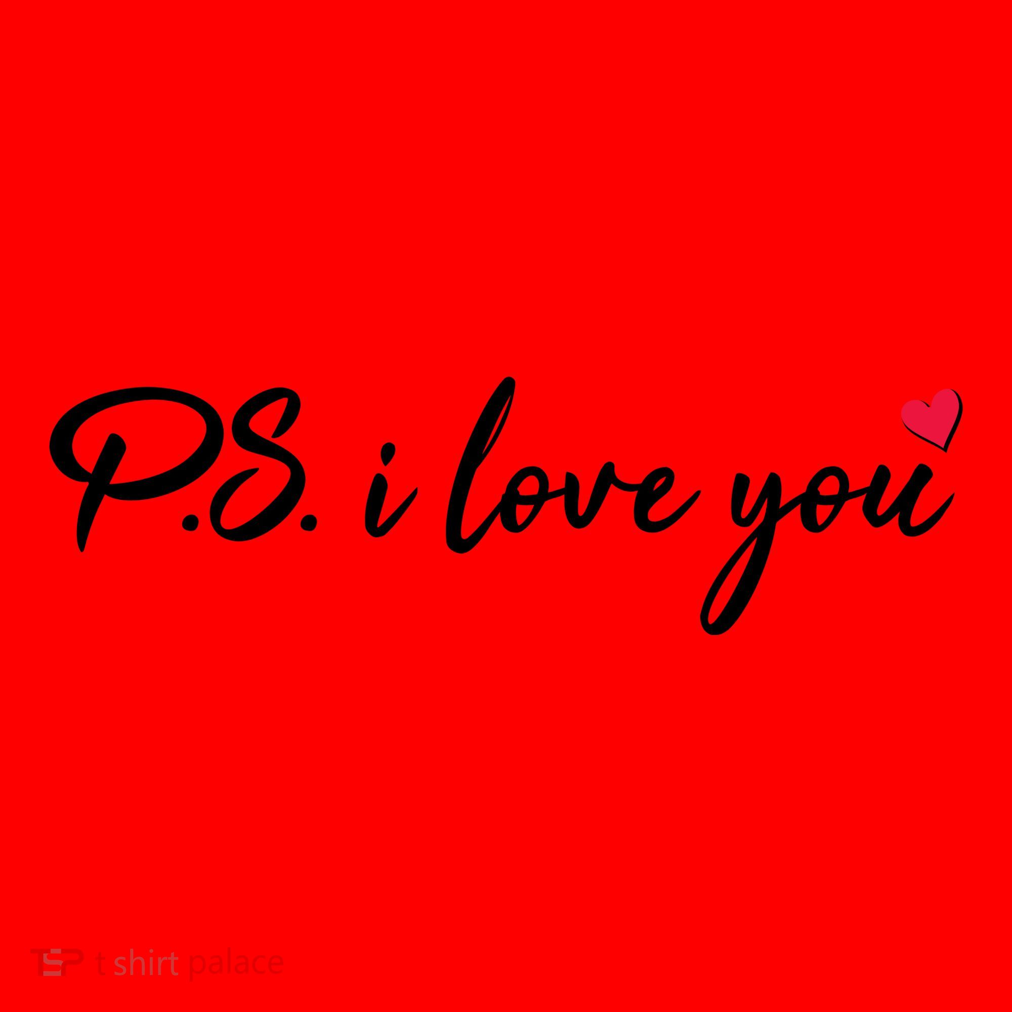 Cute Valentines Day P.S. I Love You Santa Hat