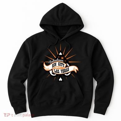 Cool Vector Design Las Vegas Sin City Hoodie