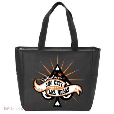 Cool Vector Design Las Vegas Sin City Tote Bag