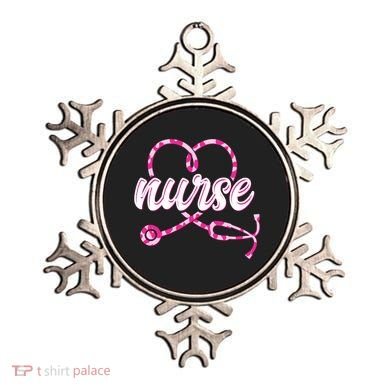 Cute Valentines Day Nurse Heart Stethoscope Ornament