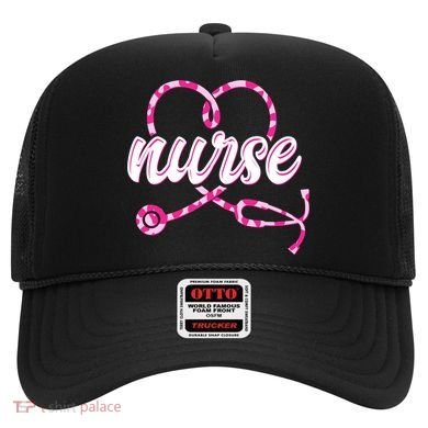 Cute Valentines Day Nurse Heart Stethoscope Hat